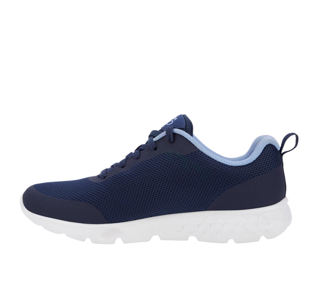 GO RUN 400, NAVY/BLUE Footwear Bottom View