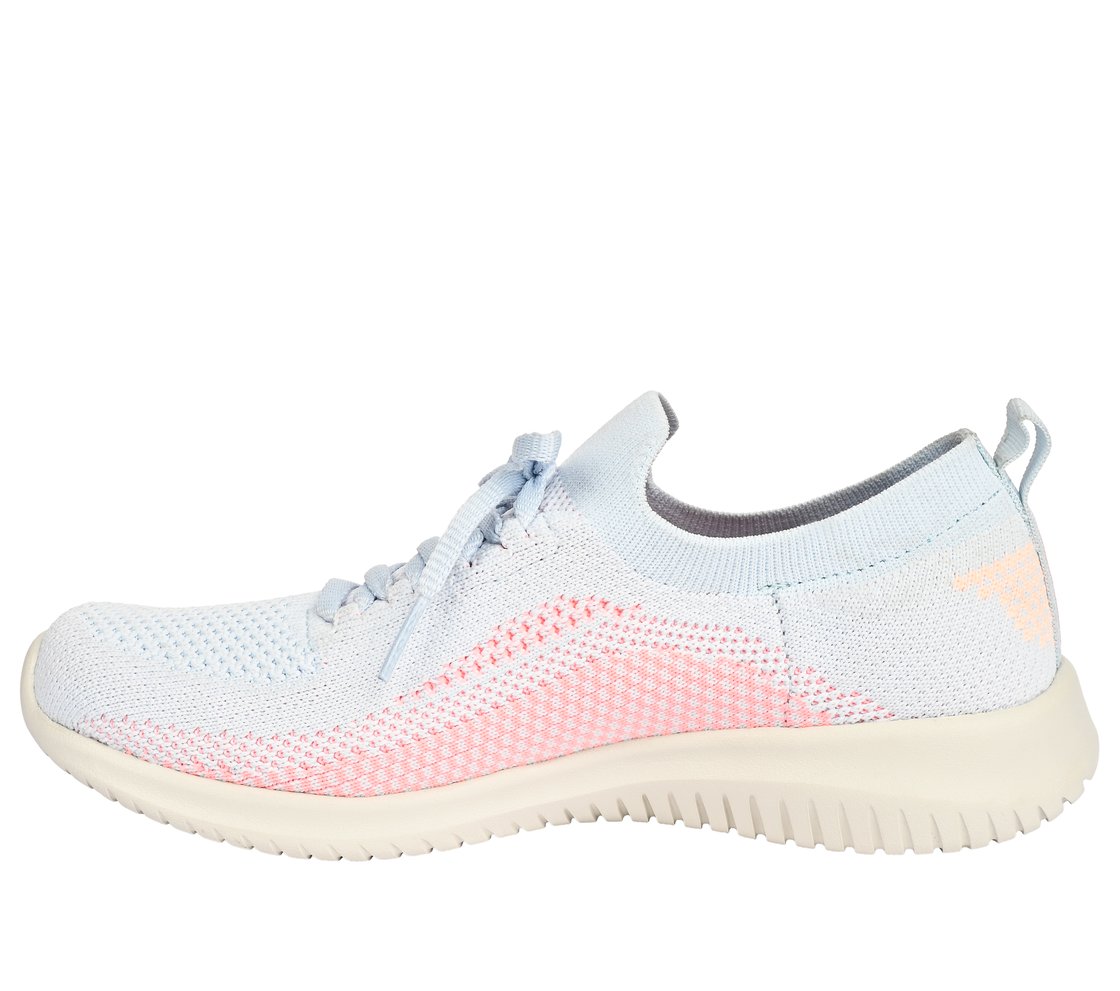 ULTRA FLEX, BLUE/CORAL Footwear Left View