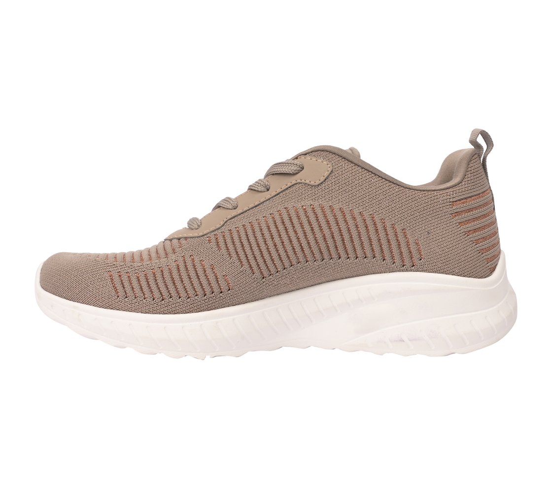 BOBS SQUAD CHAOS, TAUPE Footwear Left View