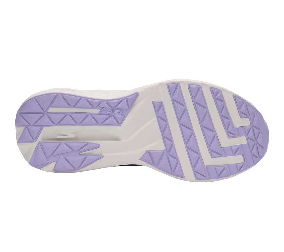GO RUN PURE, LT.BLUE/PINK Footwear Bottom View