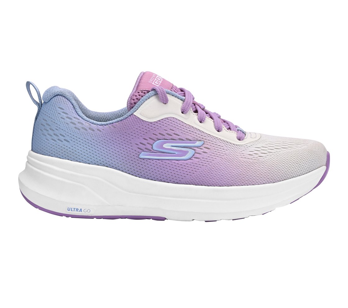 GO RUN PURE, PURPLE/LAVENDER Footwear Lateral View