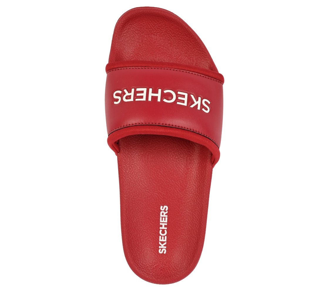 SIDE LINES 2, RED Footwear Top View