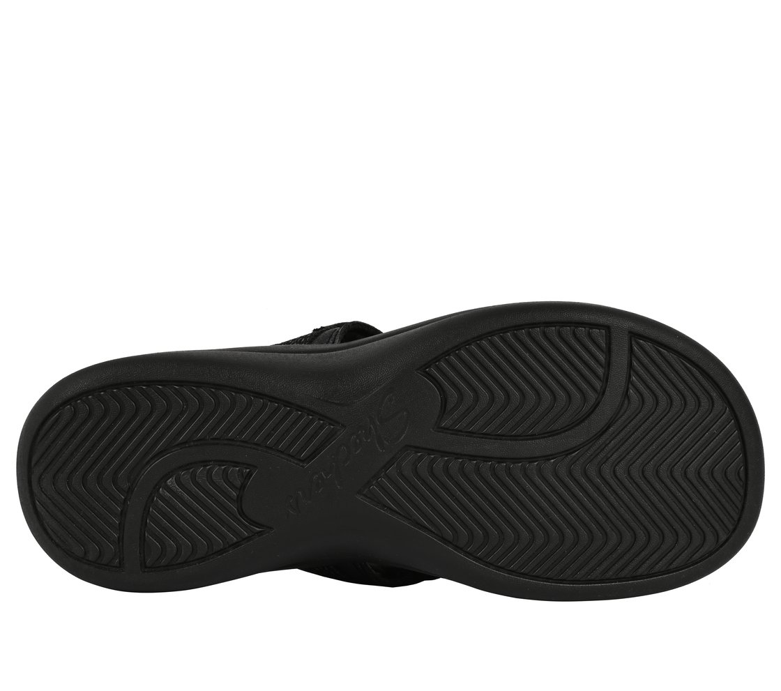 REGGAE DAY, BLACK Footwear Bottom View