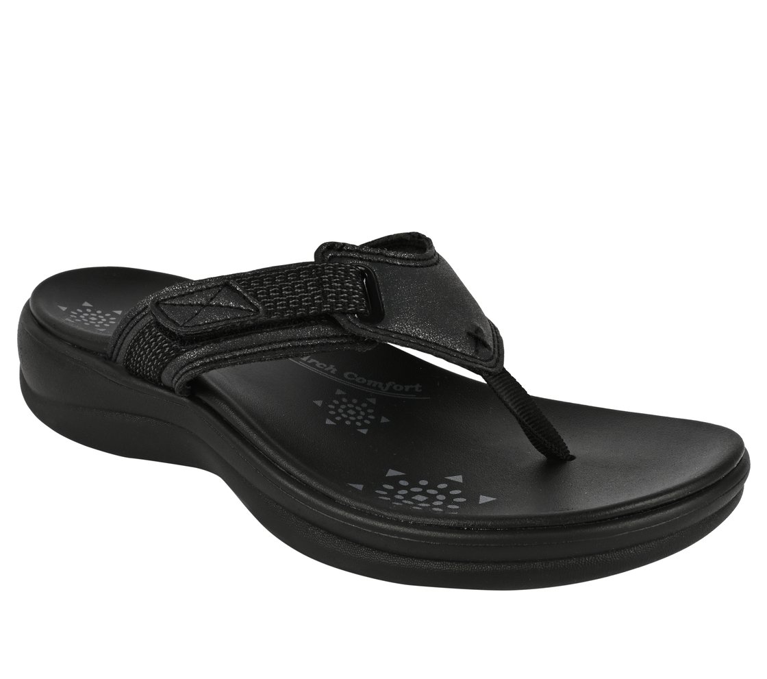 REGGAE DAY, BLACK Footwear Right View