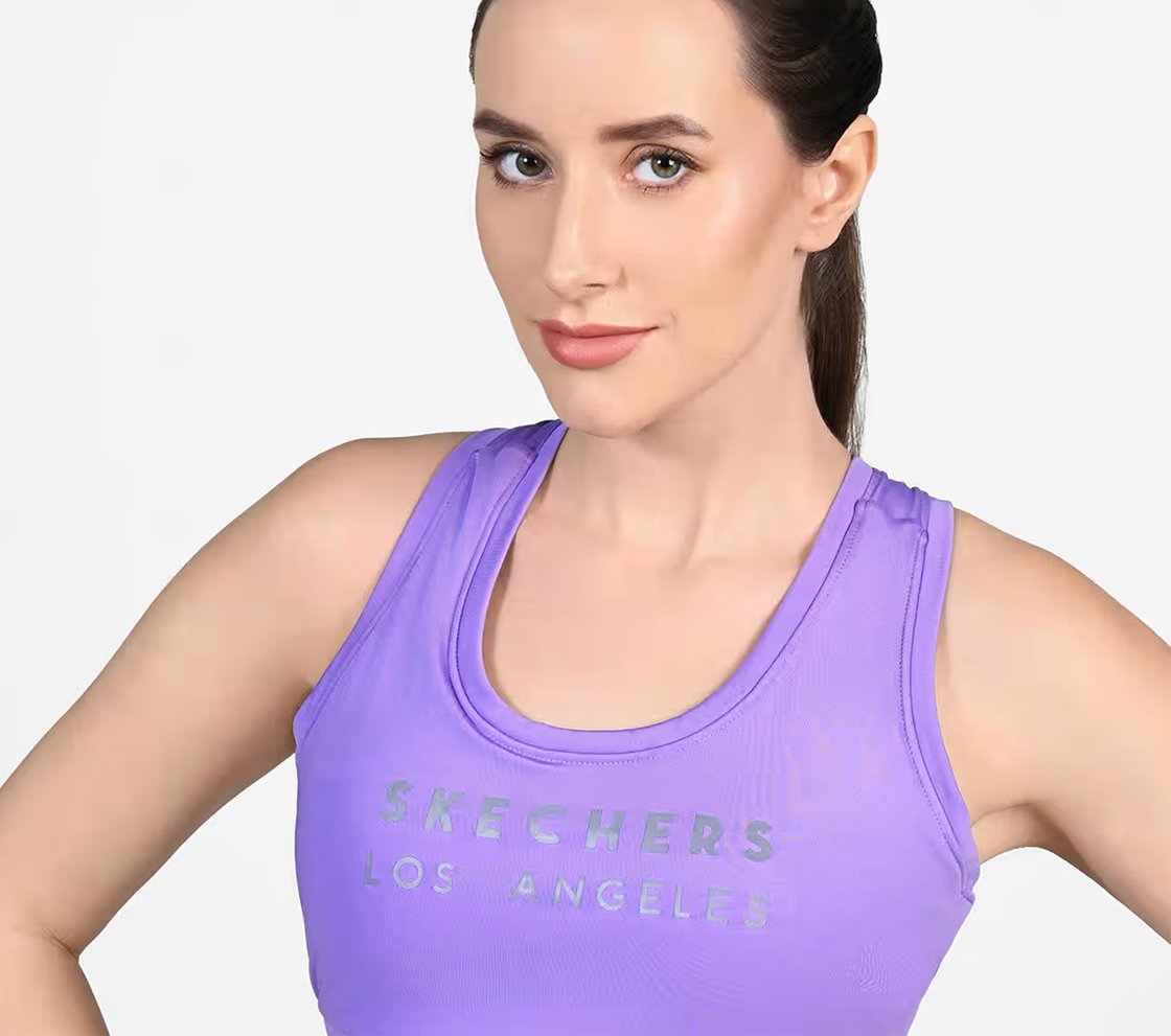 RACERBACK SPORTSBRA, PURPLE