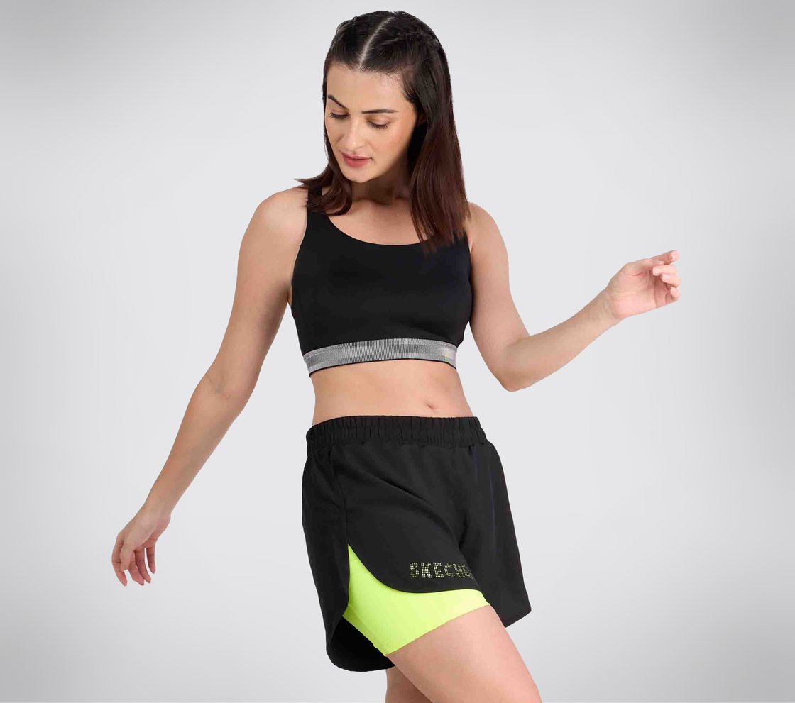 CRISS CROSS BACK BRA, BBBBLACK