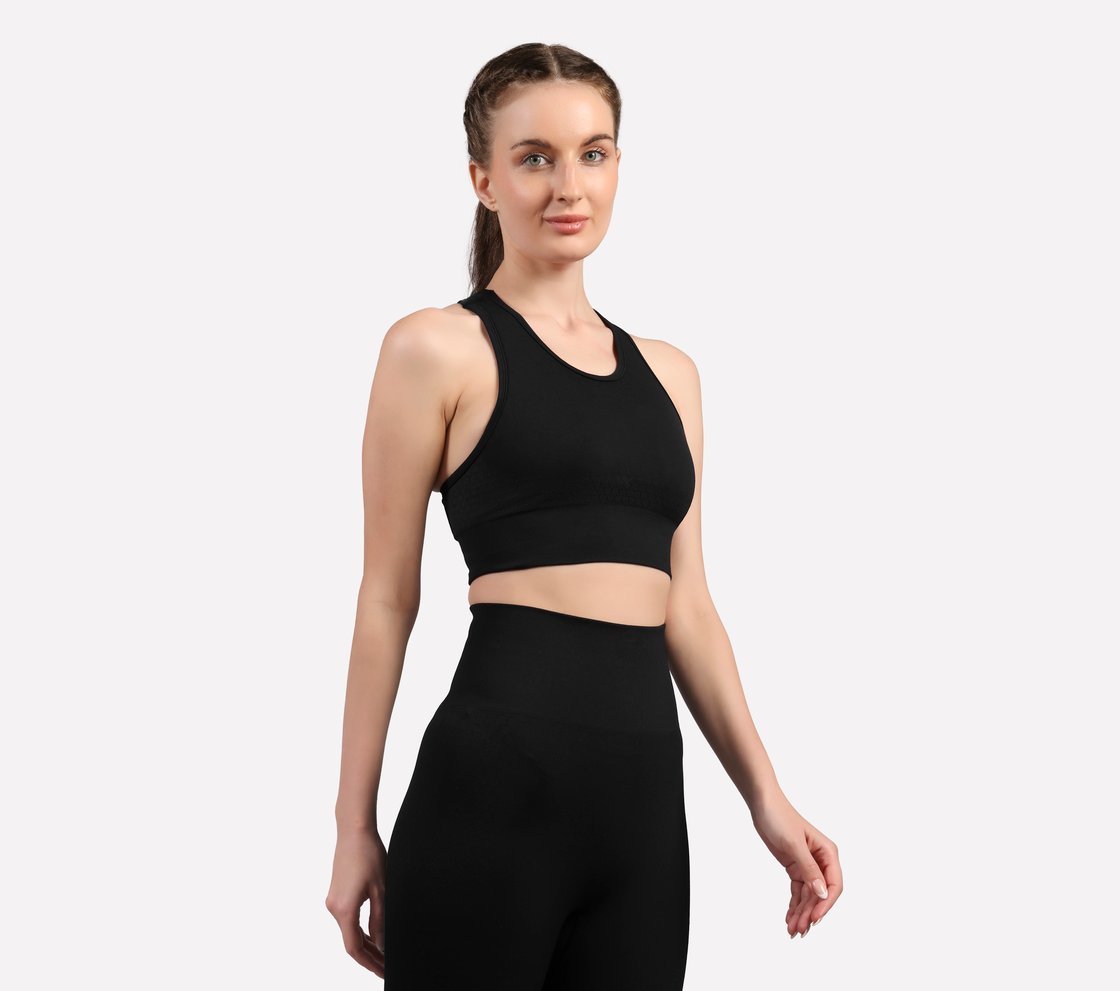 ENGINEERED COMPRESSION SPORTS, BLACK Apparel Bottom View