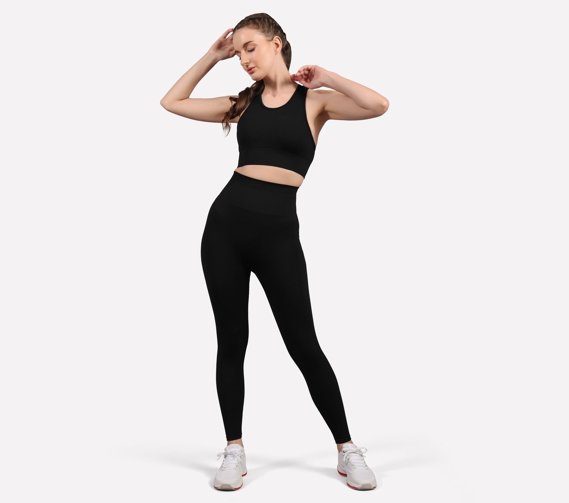 ENGINEERED COMPRESSION SPORTS, BLACK Apparel Right View