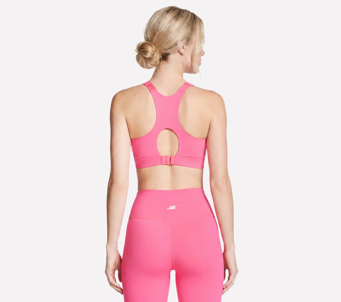 SKECHERS TEMPO BRA, TAUPE/CORAL