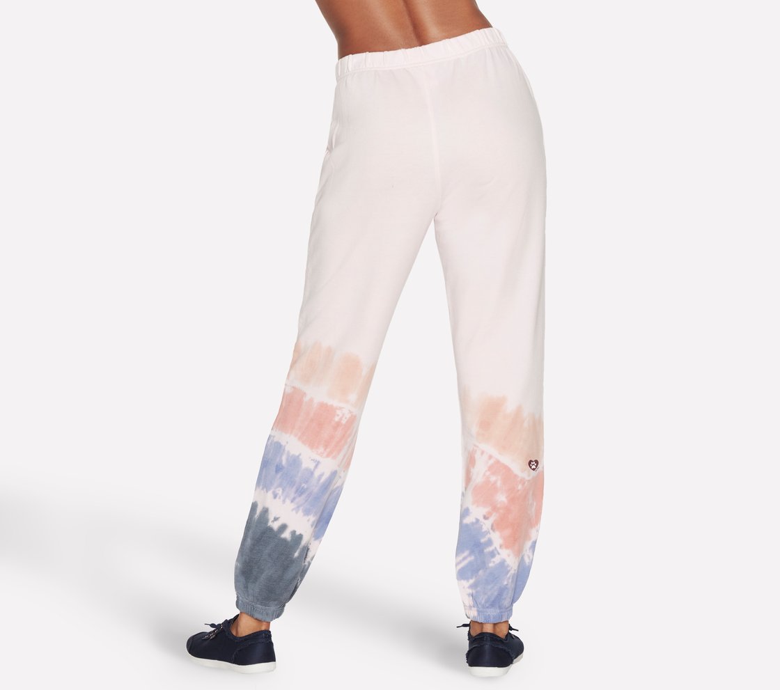 BOBS CRESCENT TIE DYE JOGGER, PINK