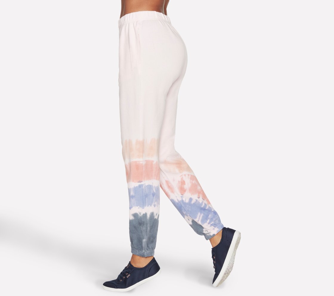 BOBS CRESCENT TIE DYE JOGGER, PINK