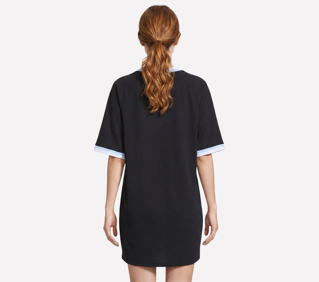 SKECHERS STREET VARSITY DRESS, BLACK