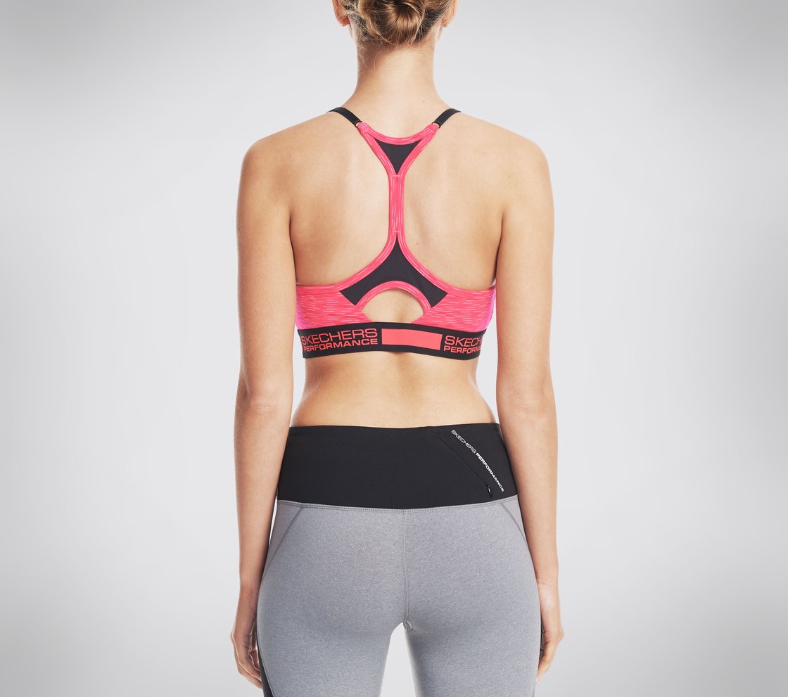 PARADISE BRA, NEON PINK Apparel Top View