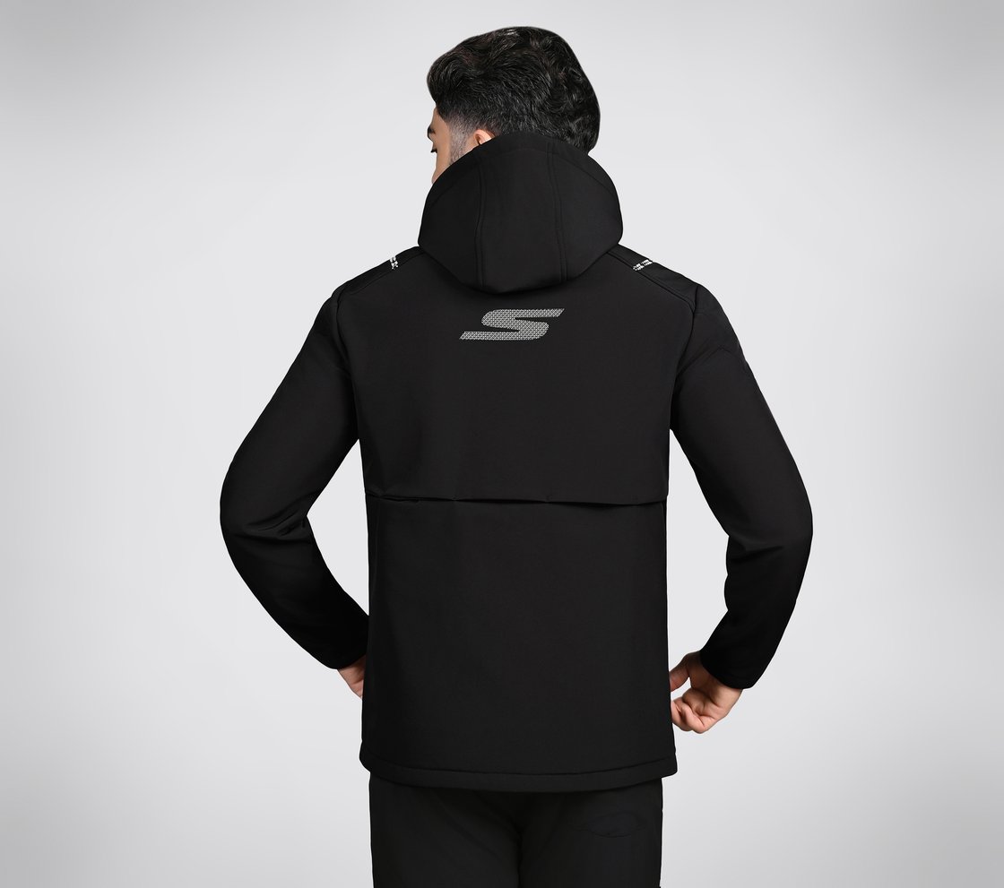 FIREFLY ZIPPER HOODIE, BBBBLACK Apparel Left View