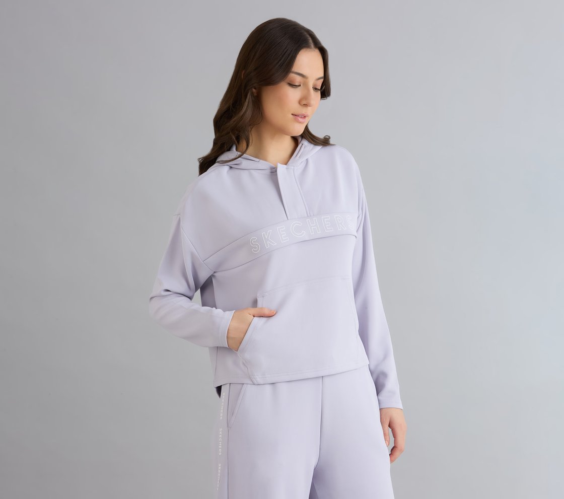 LIGHT WINTER HOODIE, PURPLE/LAVENDER