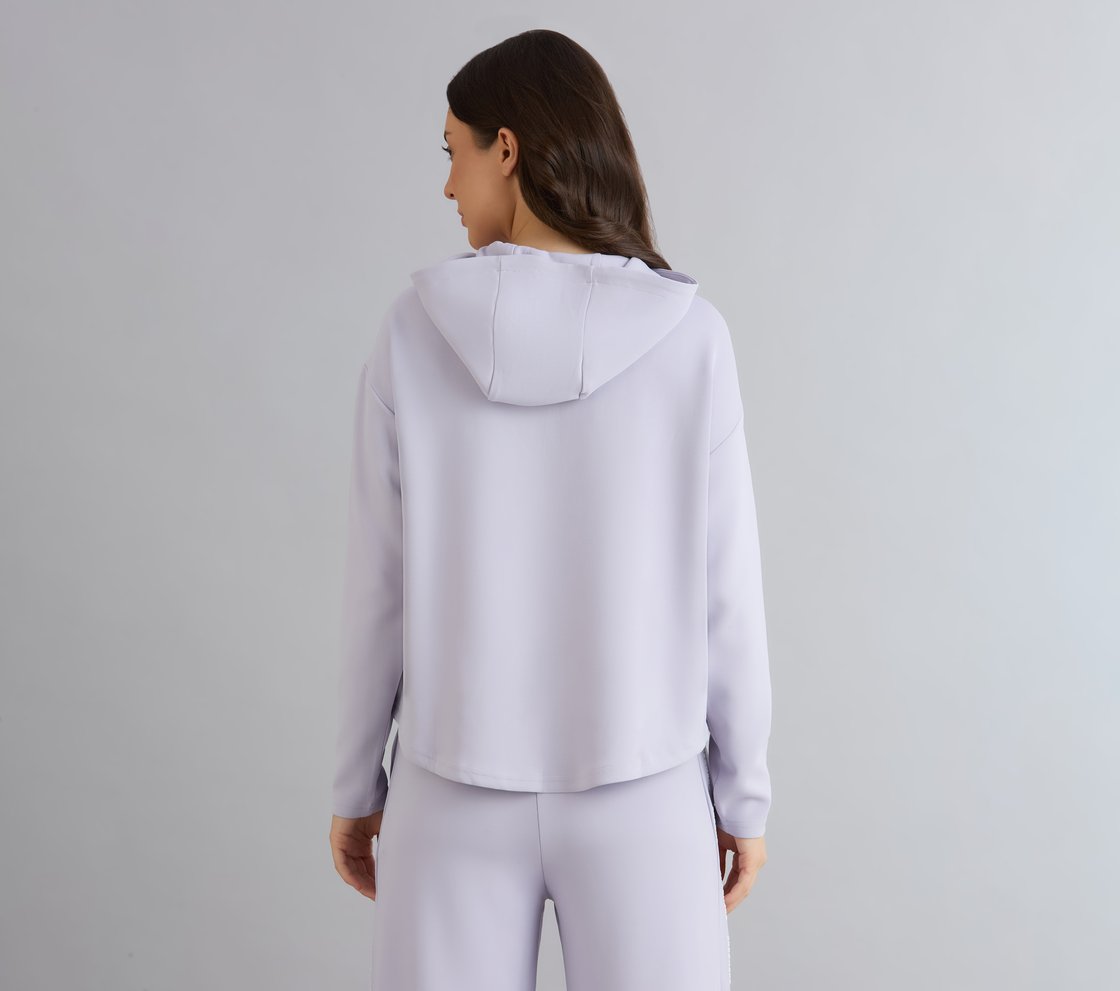 LIGHT WINTER HOODIE, PURPLE/LAVENDER