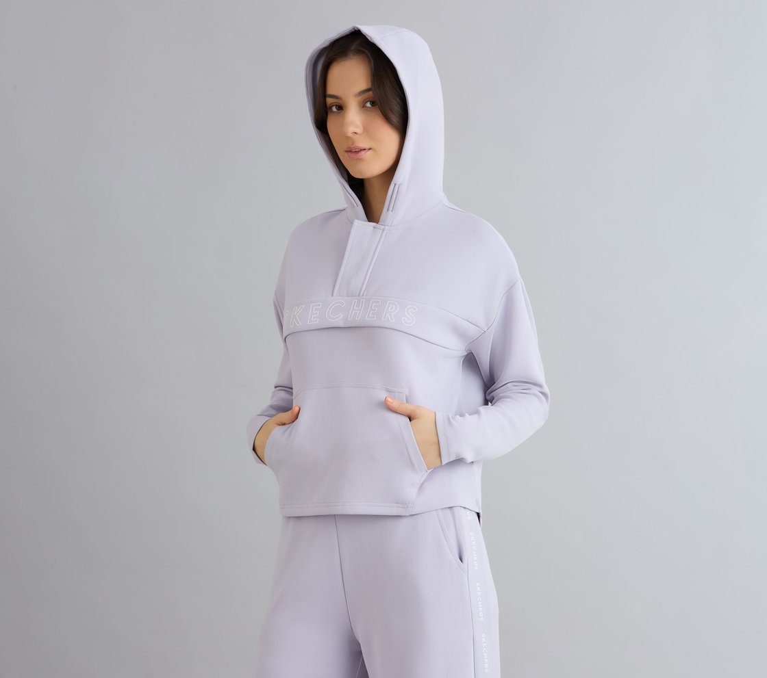LIGHT WINTER HOODIE, PURPLE/LAVENDER