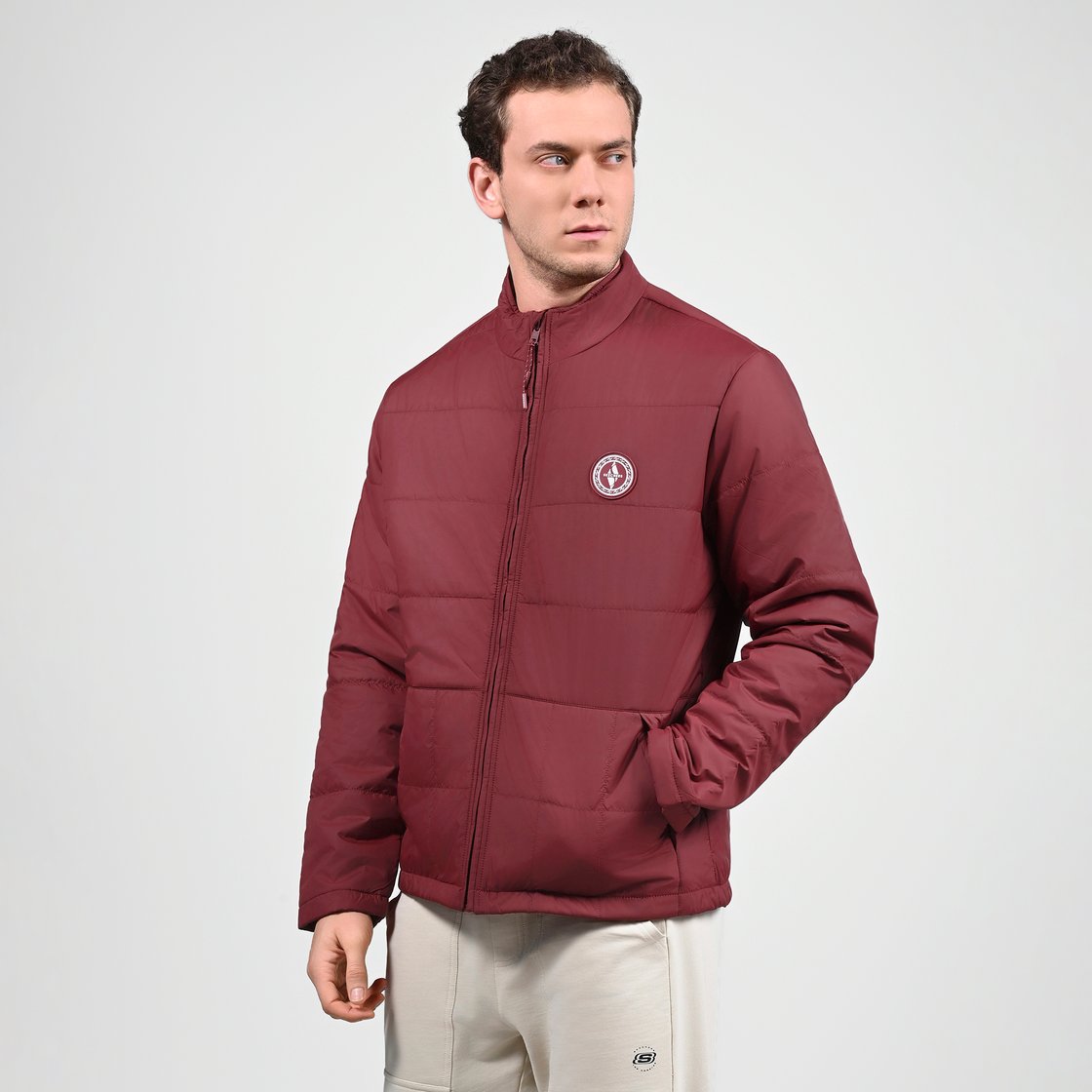 PUFFER FZ JACKET,  Apparel Top View