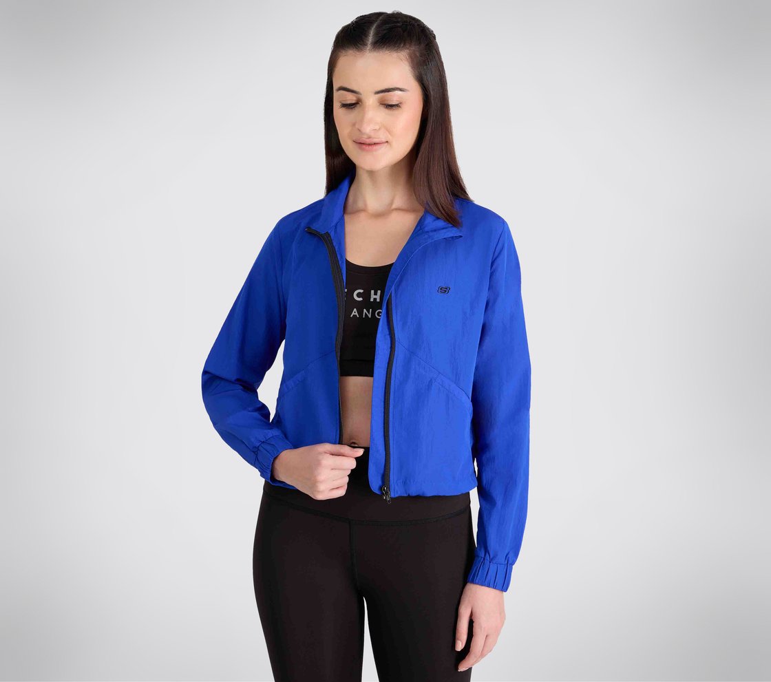 ALL WEATHER JACKET, ROYAL SILVER Apparel Bottom View