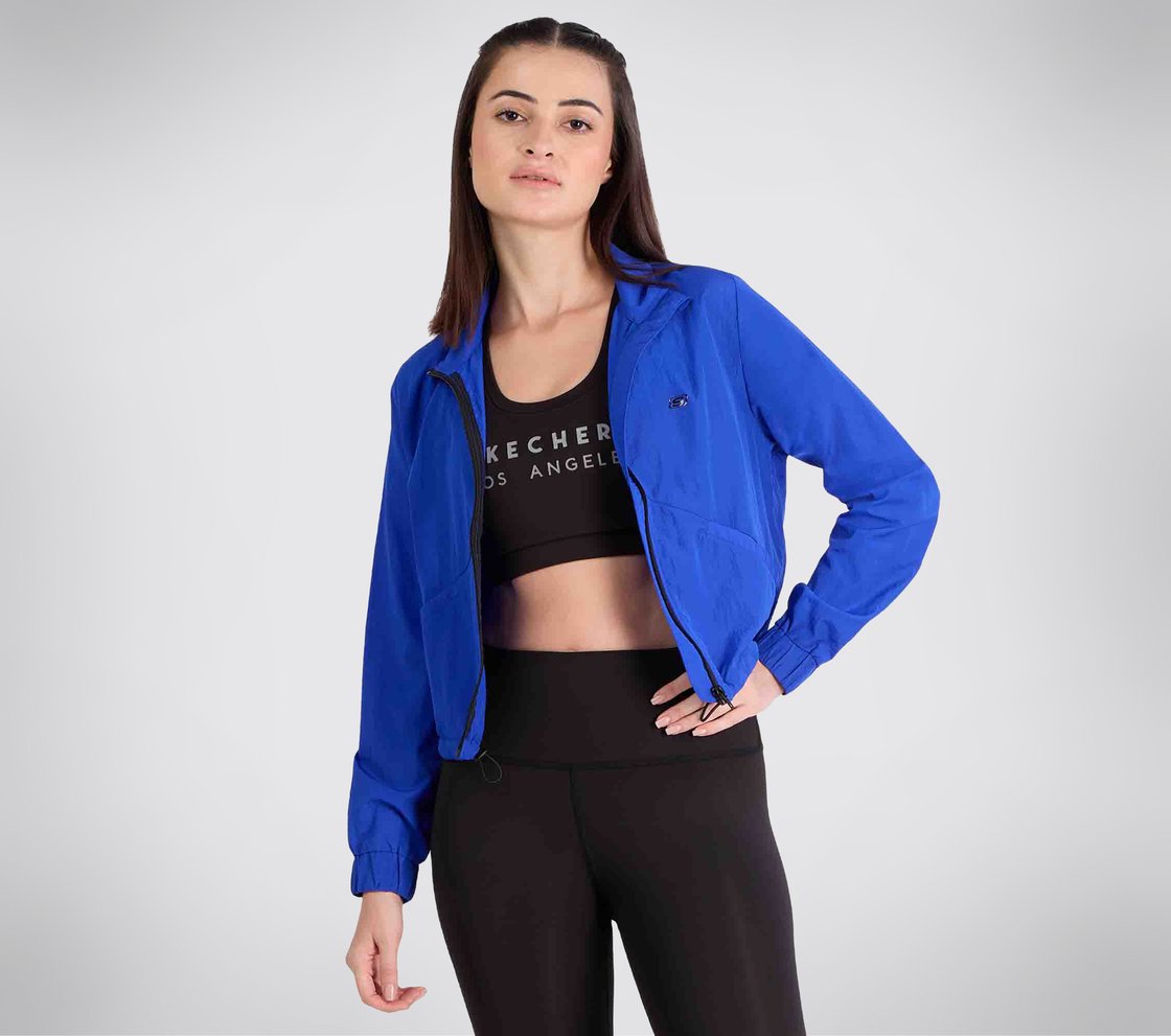 ALL WEATHER JACKET, ROYAL SILVER Apparel Right View