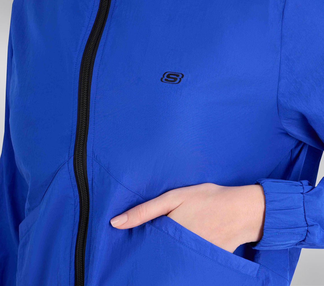 ALL WEATHER JACKET, ROYAL SILVER Apparel Right View