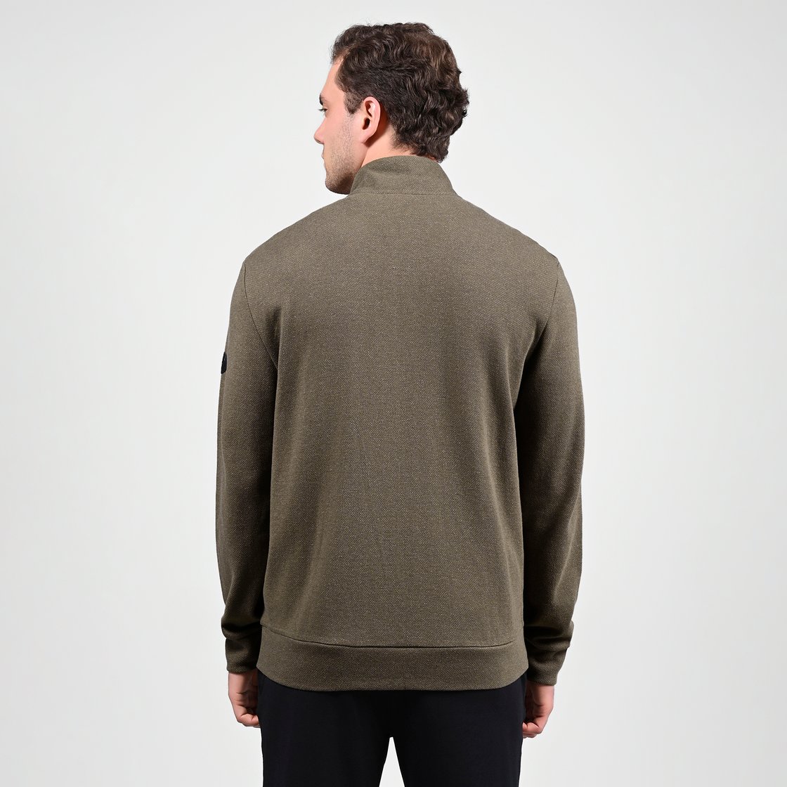 THE HOODLESS HOODIE SKECHSWEAT, WHEAT/NATURAL Apparel Left View