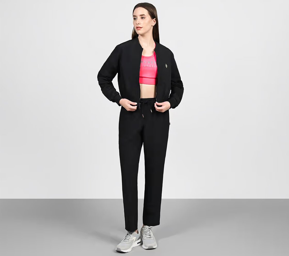 SL RACER CROP JACKET, BBBBLACK Apparel Right View