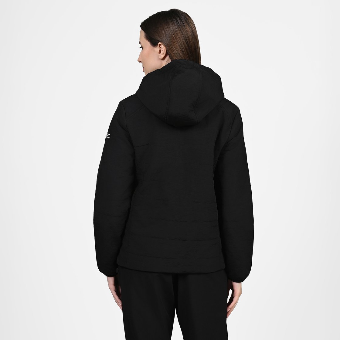 FIREFLY DARK ALLEY PUFFER, BBBBLACK Apparel Left View