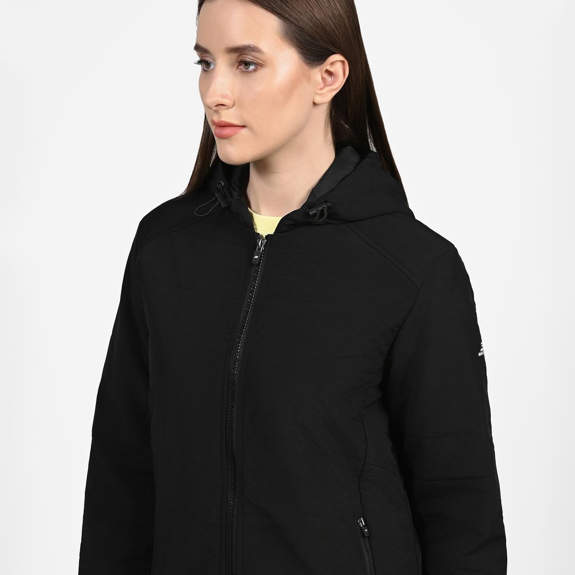 FIREFLY DARK ALLEY PUFFER, BBBBLACK Apparel Right View