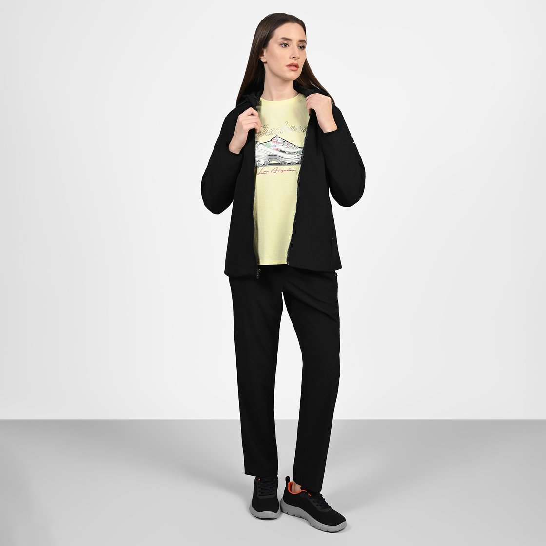 FIREFLY DARK ALLEY PUFFER, BBBBLACK Apparel Right View