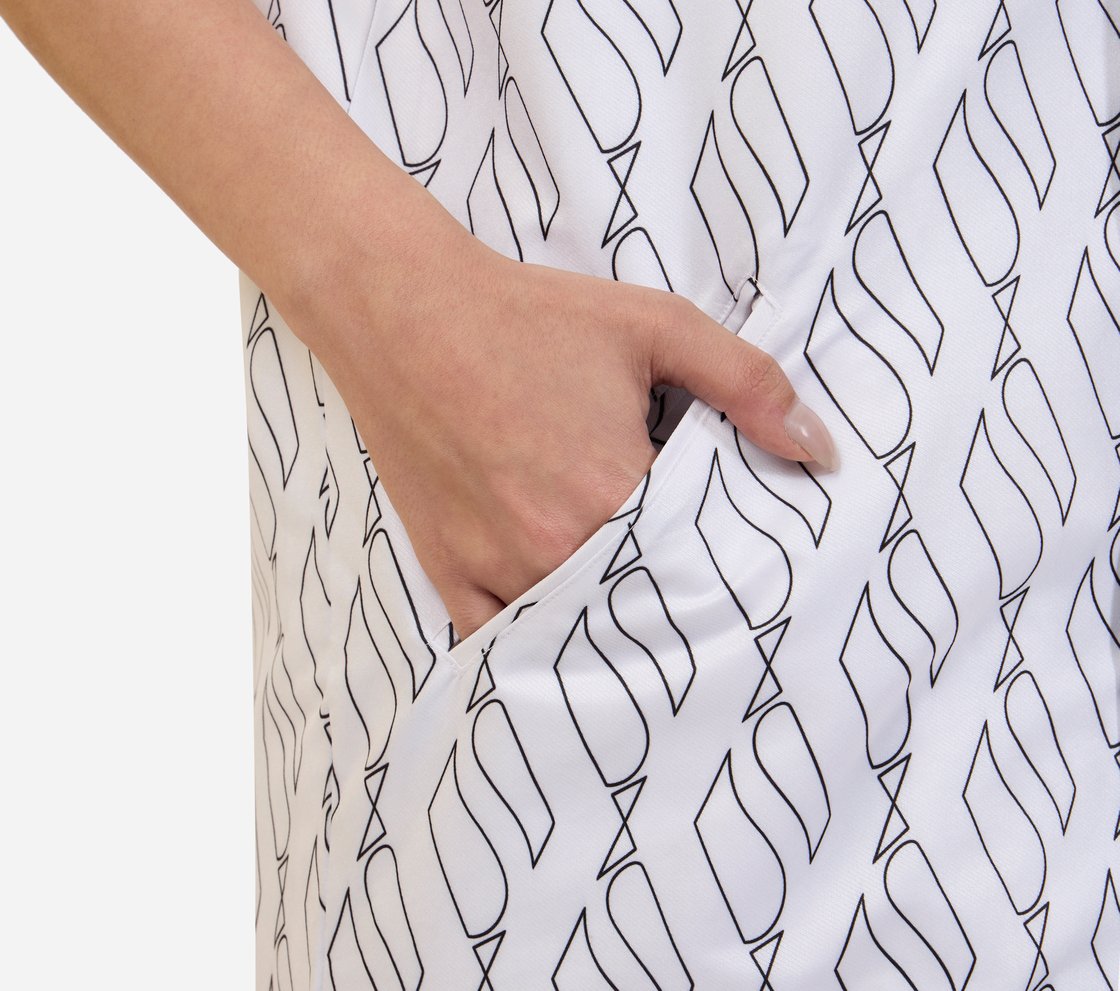 SLEEVELESS JACKET, WHITE Apparel Right View