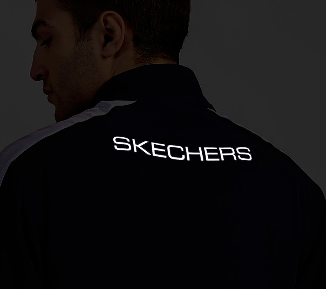 MENS COLORBLOCK TRACK JACKET, NAVY