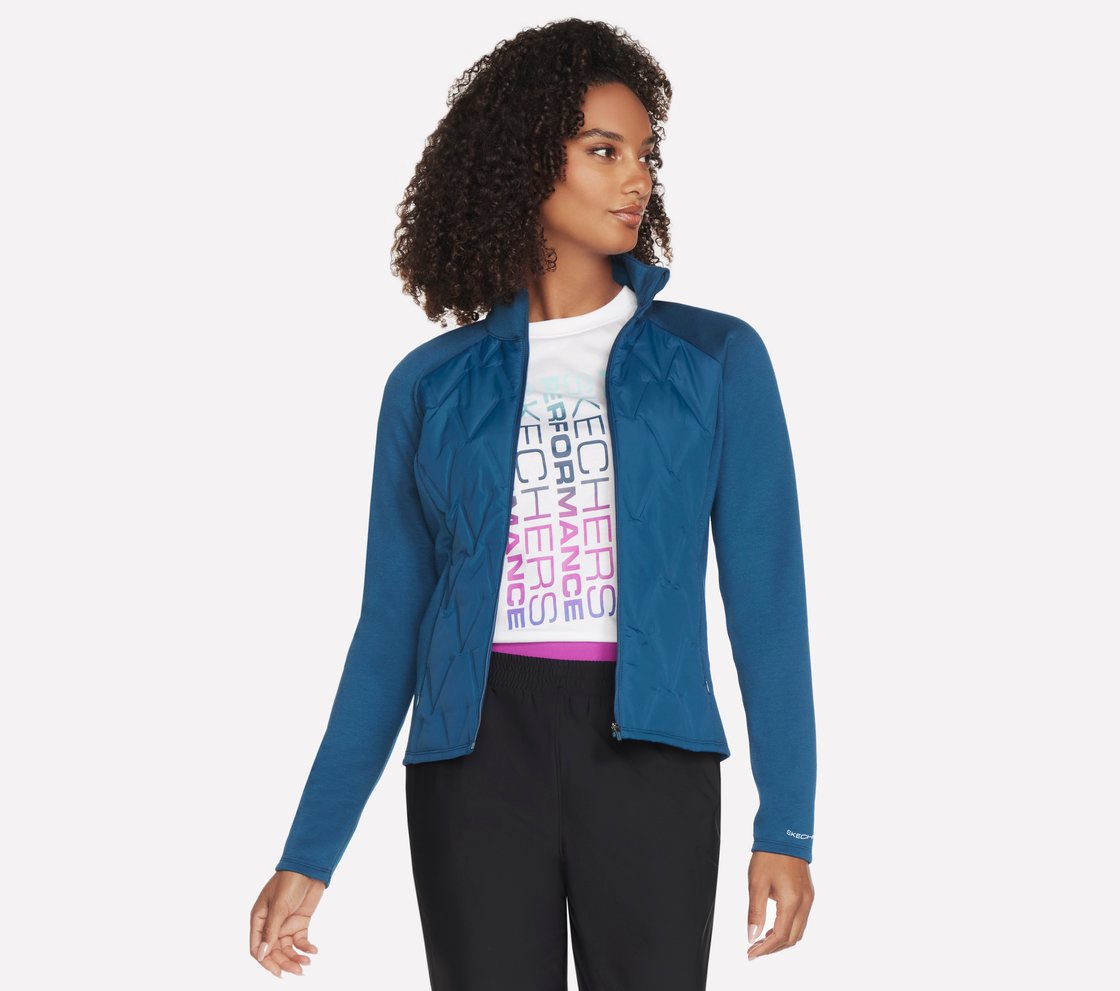 GOSHIELD HYBRID PERFORMANCE JACKET, TEAL/NAVY