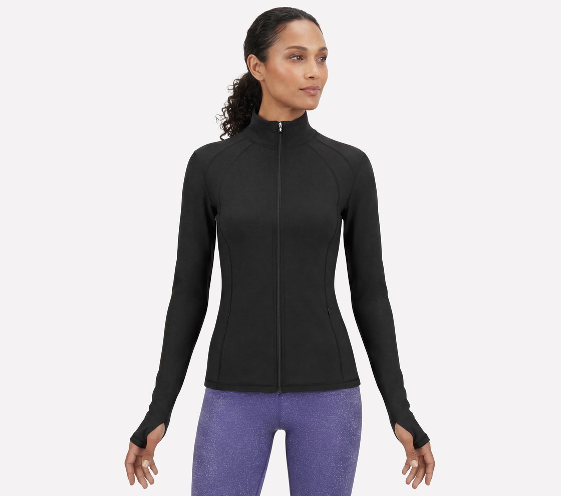 GOWALK JACKET, BBBBLACK Apparel Lateral View