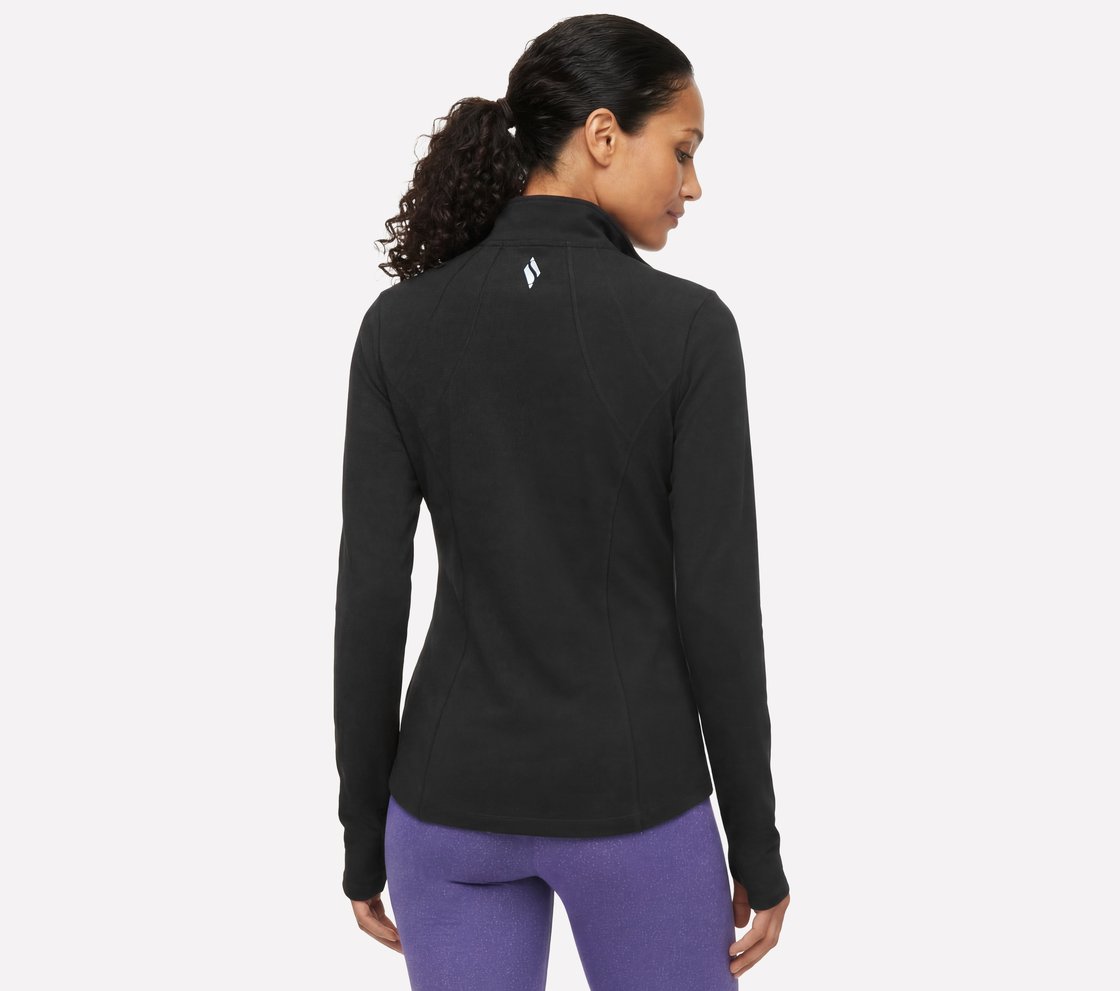 GOWALK JACKET, BBBBLACK Apparel Top View