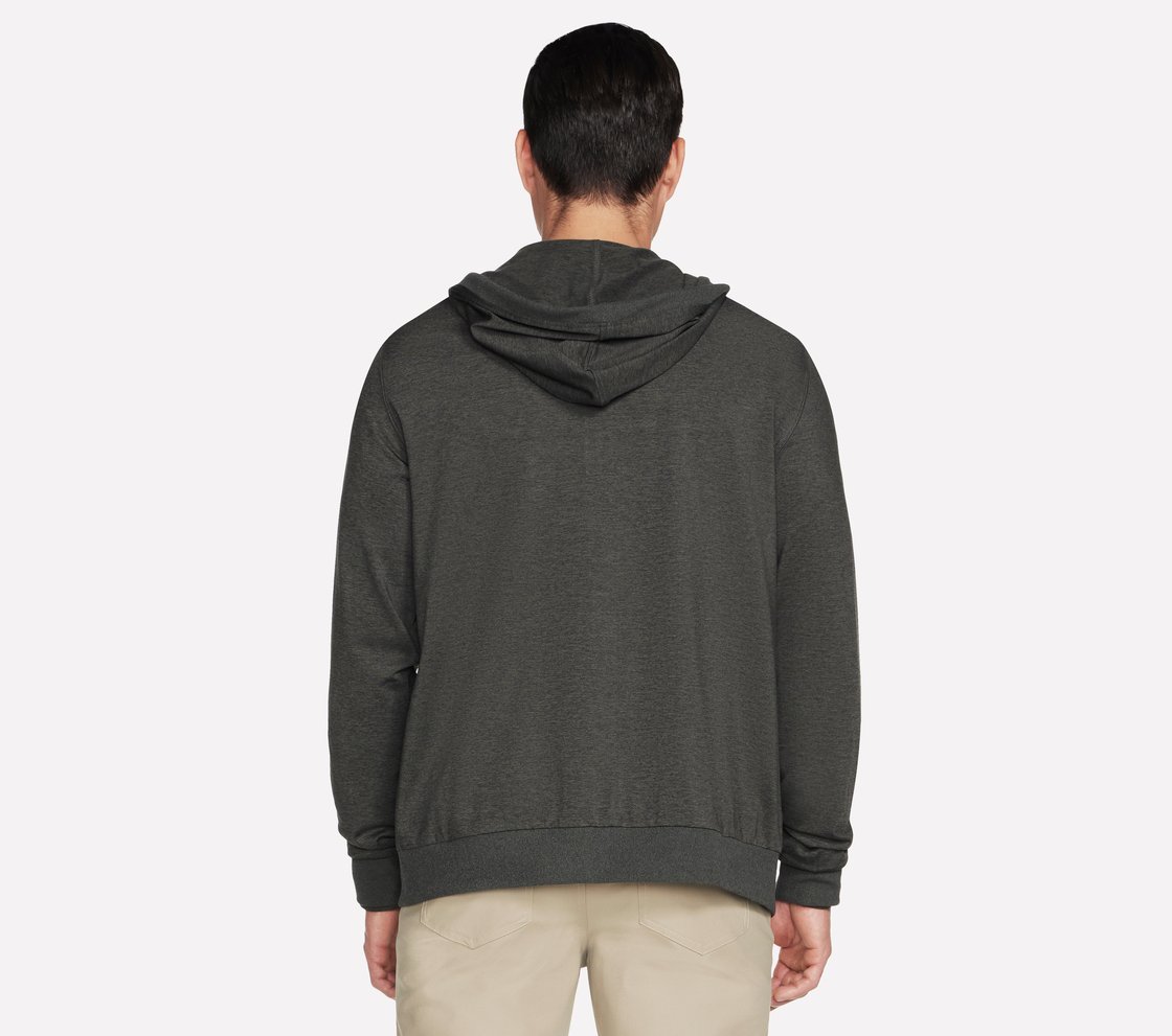 SKECH KNITS ULTRA GO FULL ZIP, OOLIVE