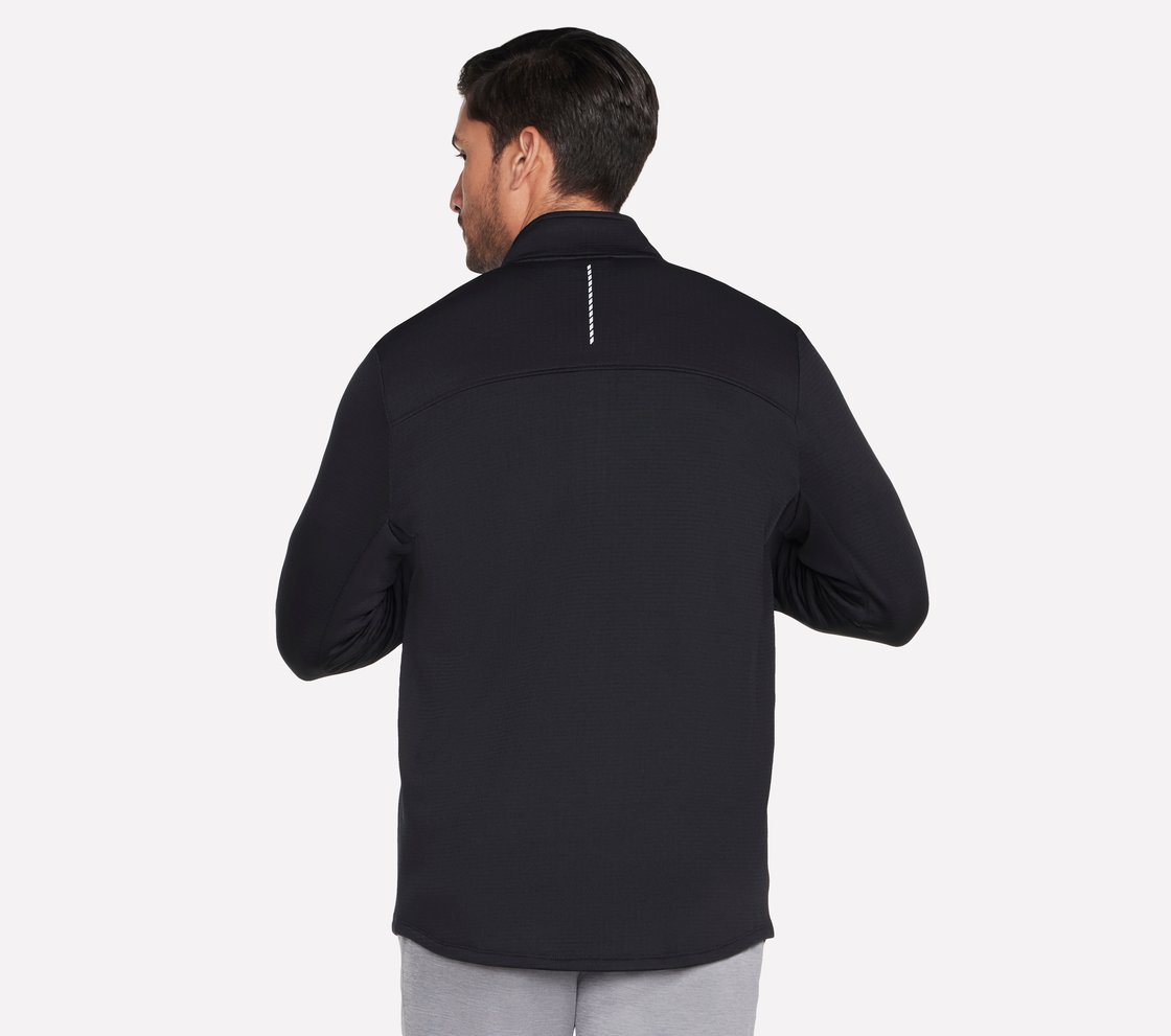 SKECH KNITS ULTRA GO THERMAL, BBBBLACK Apparel Top View
