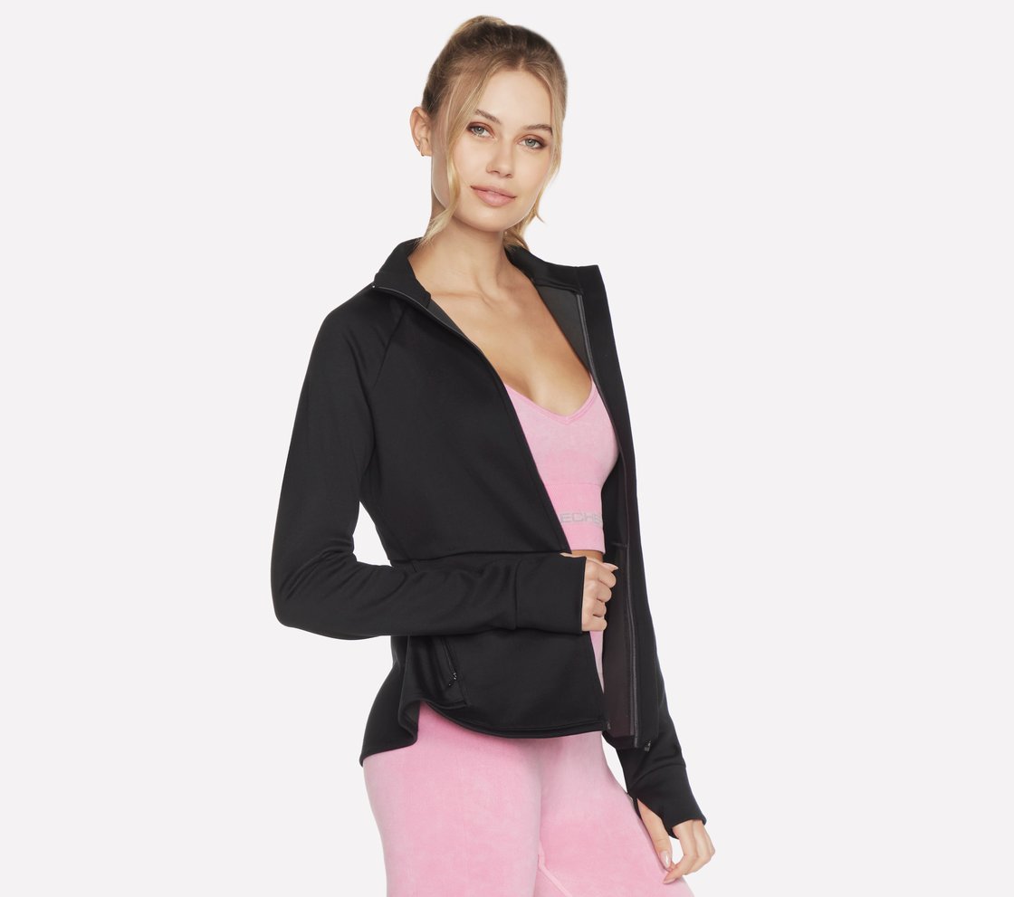 PERFORMANCE TECH FLEECE JACKET, BBBBLACK