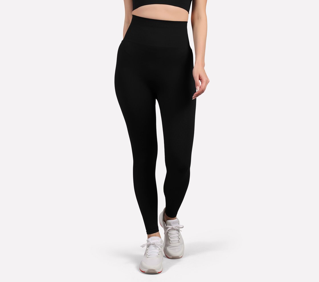 ENGINEERED COMPRESSION LEGGING, BLACK Apparel Lateral View