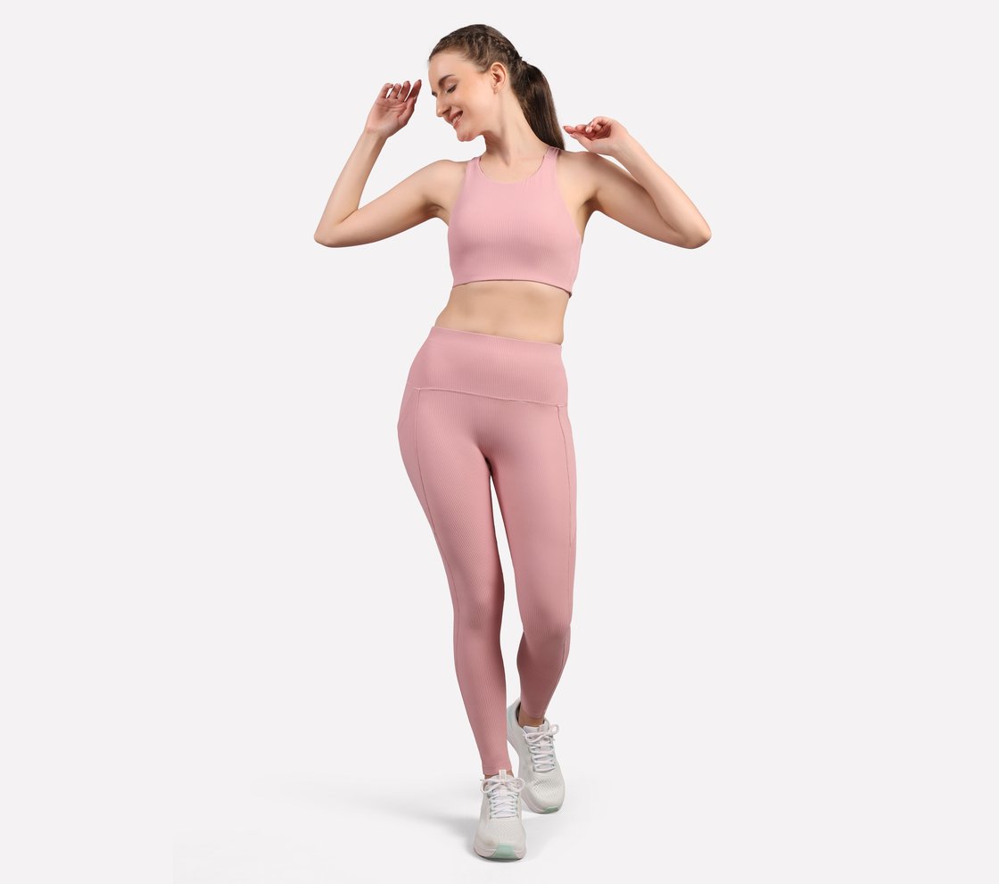 VERTICAL PATTERN PANT, WHITE/PINK/MINT Apparel Right View