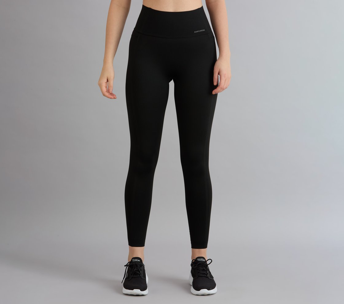 BONDED LEGGING, BLACK Apparel Lateral View
