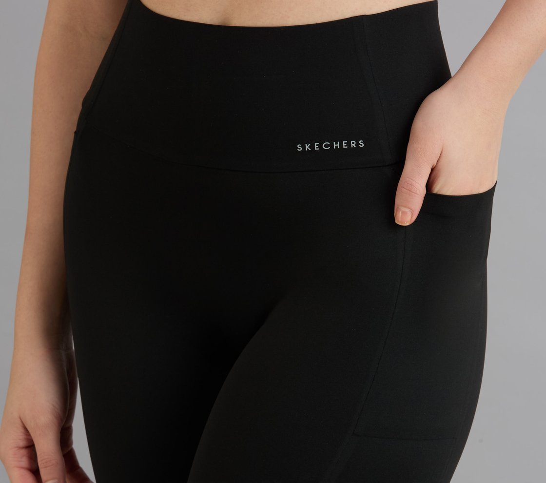 BONDED LEGGING, BLACK Apparel Right View