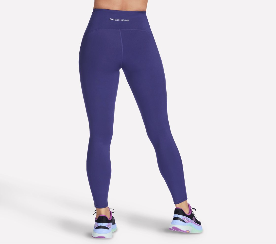 SKECHERS ENDURANCE SEAMLESS LEGGING, NAVY/PURPLE