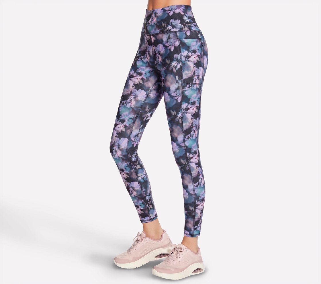 GOWALK PRINTED FL HW LEGGING, Purple