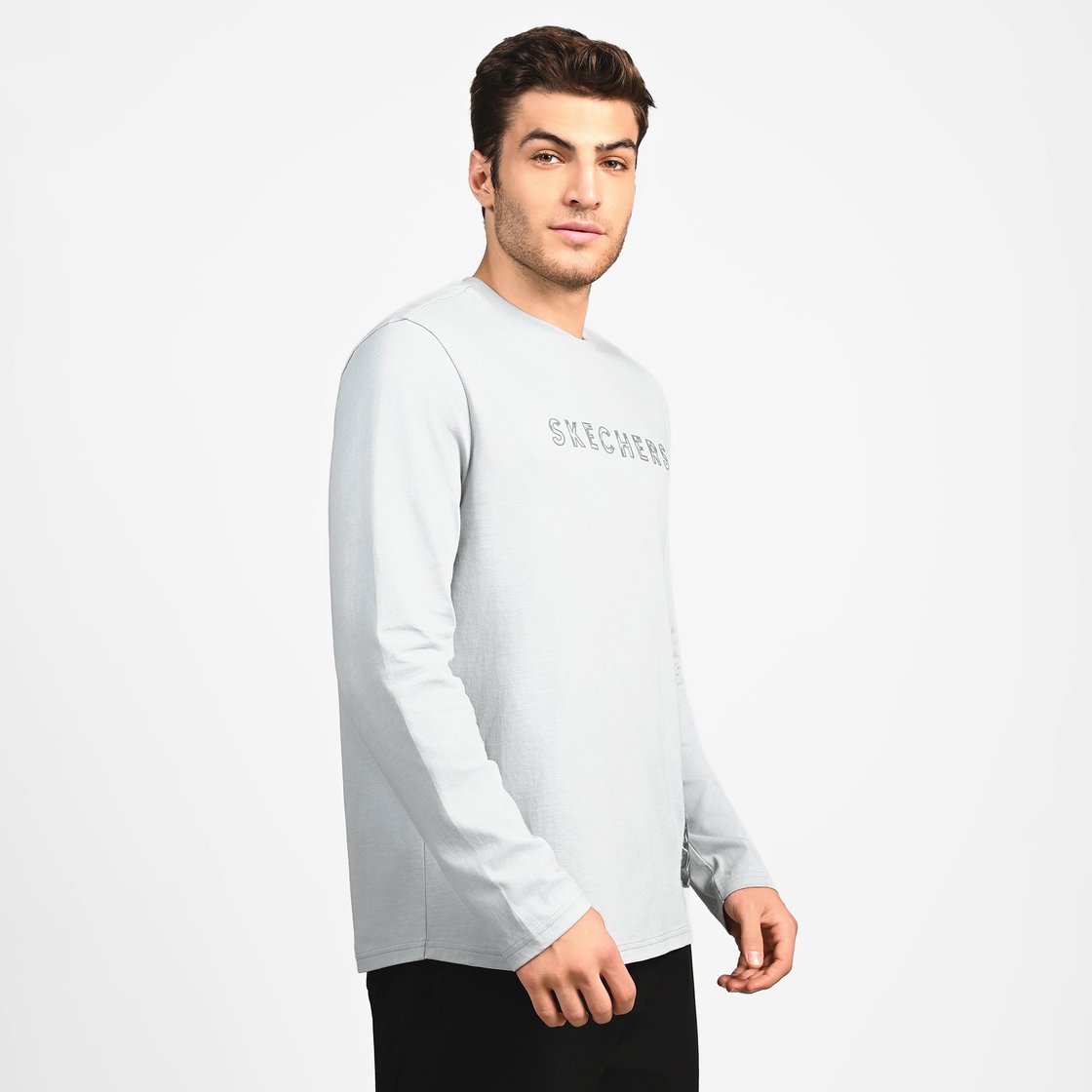 OASIS RANGER TEE, GREY/WHITE