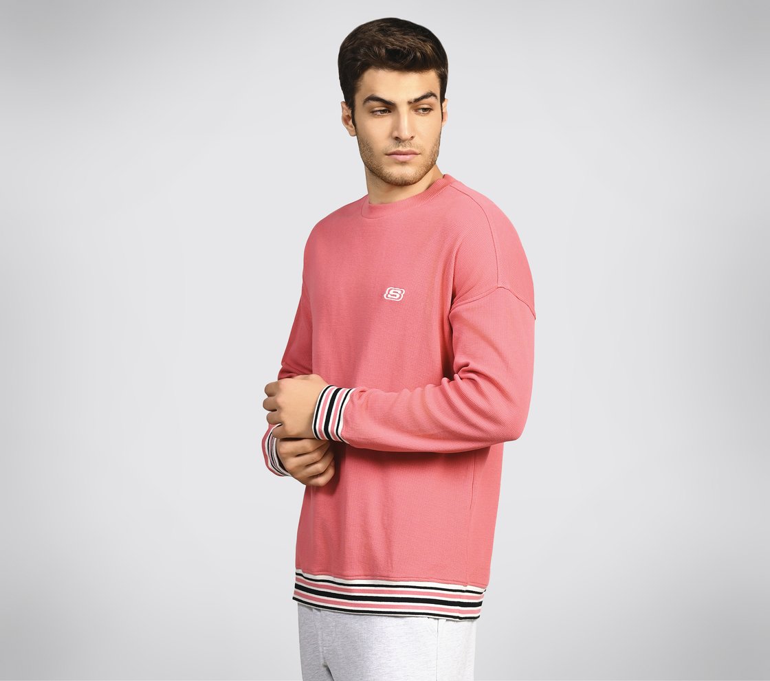 AD BOXY TEE, PINK/MULTI Apparel Bottom View