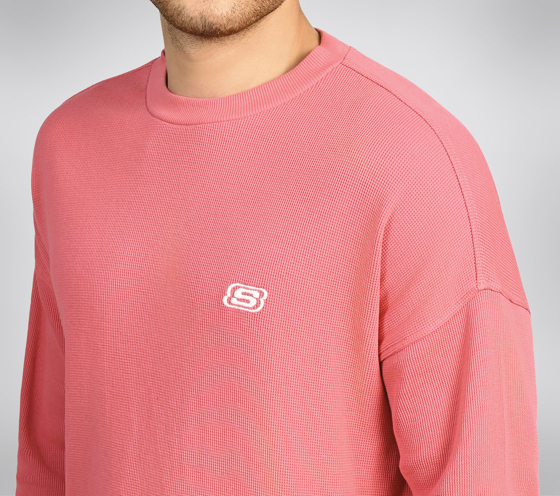 AD BOXY TEE, PINK/MULTI Apparel Right View
