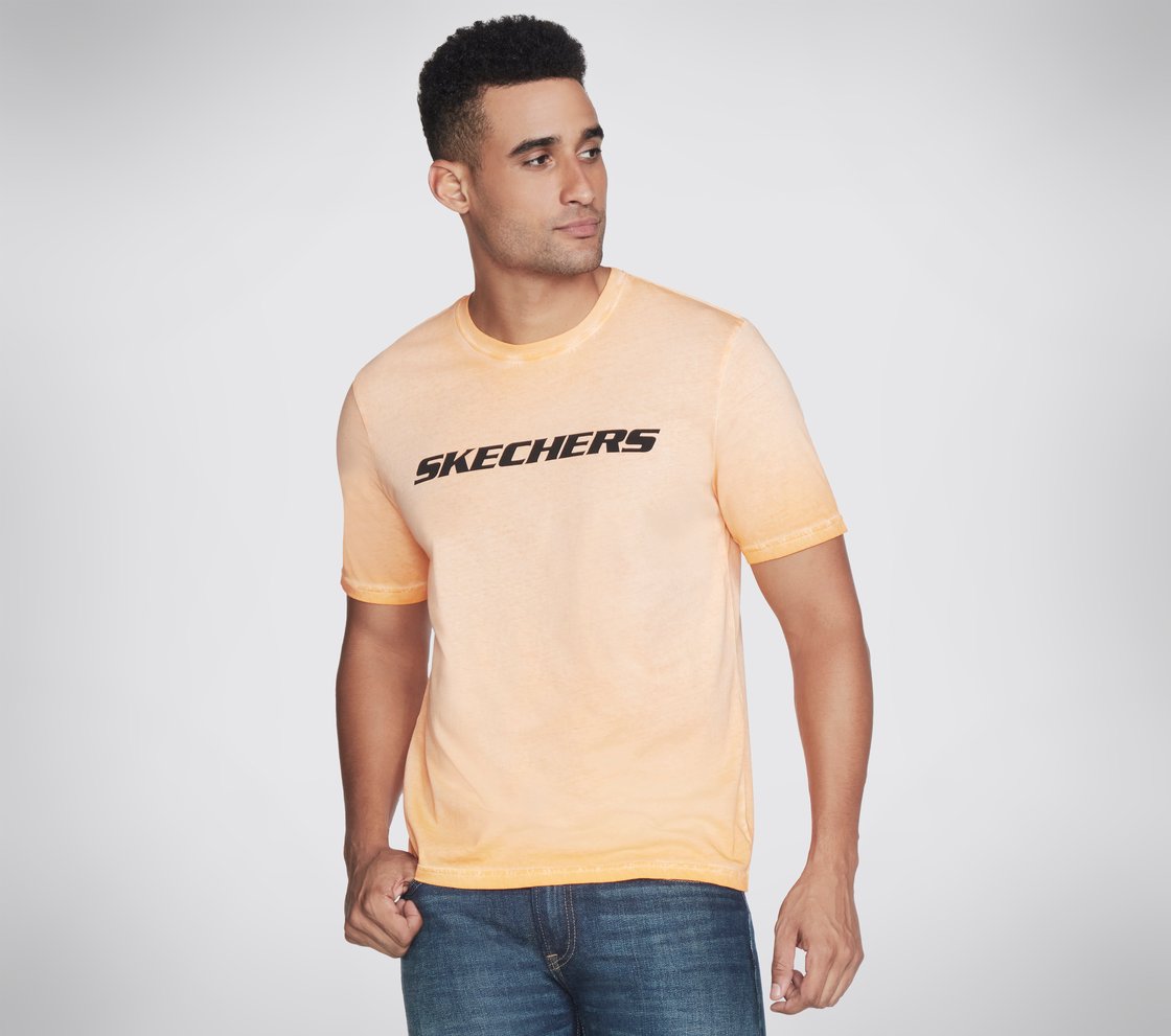 BREAKERS CREW T-SHIRT, OORANGE Apparel Lateral View