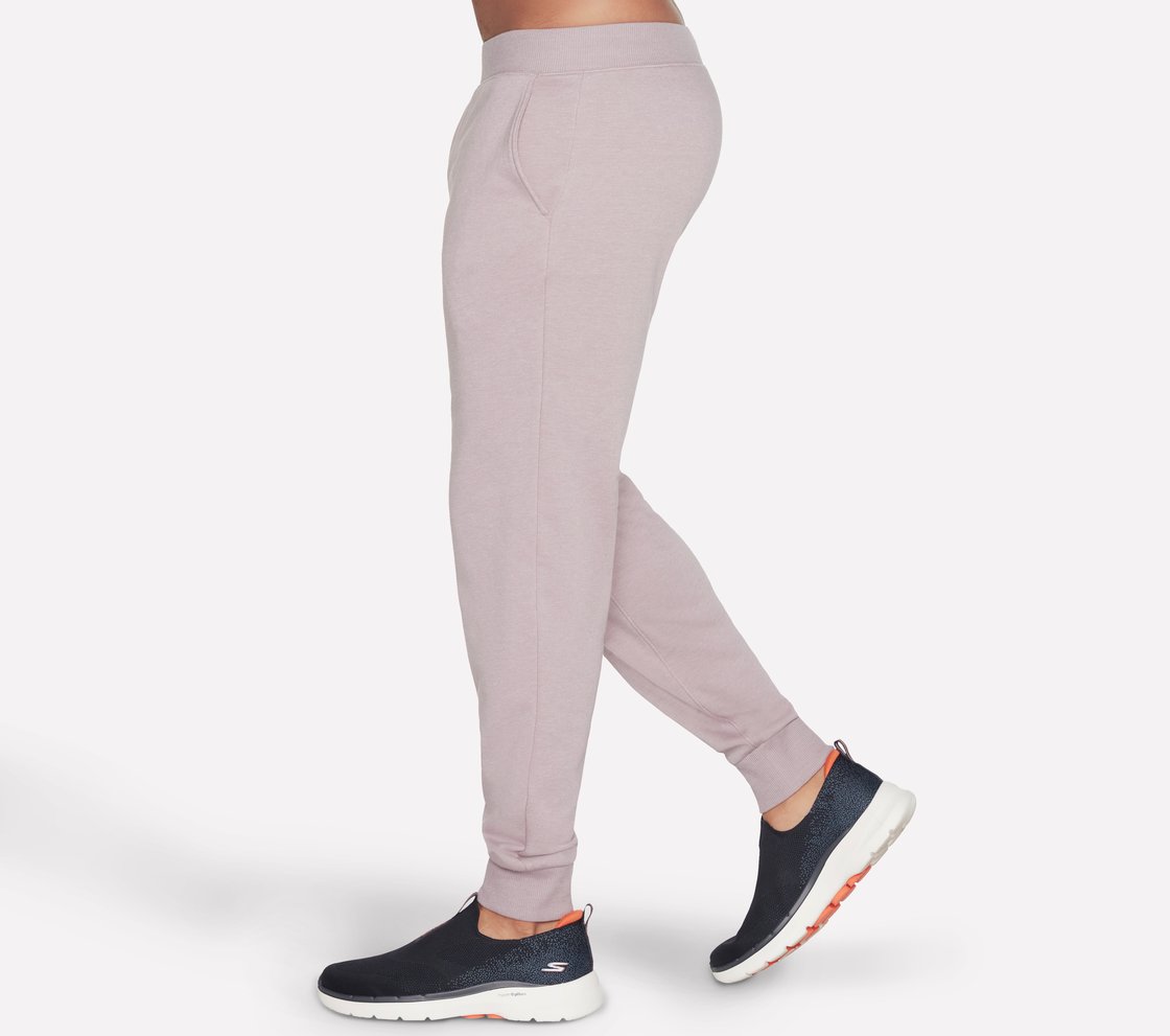 EXPEDITION JOGGER, TAUPE/LAVENDER Apparel Bottom View