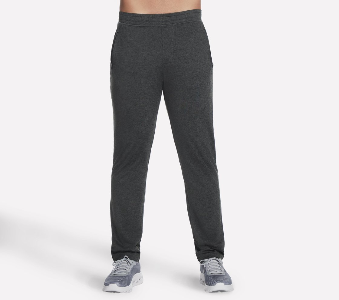 SKECH-KNITS ULTRA GO TAPERED, CCHARCOAL Apparel Lateral View